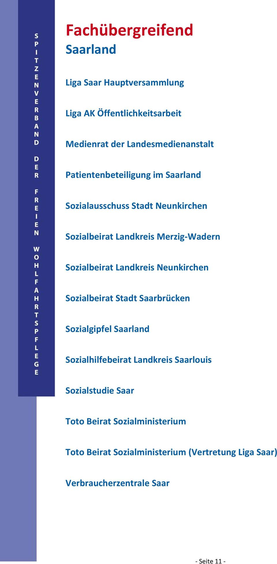 Landkreis Neunkirchen Sozialbeirat Stadt Saarbrücken Sozialgipfel Sozialhilfebeirat Landkreis Saarlouis
