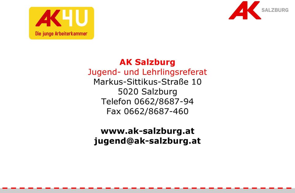 10 5020 Salzburg Telefon 0662/8687-94