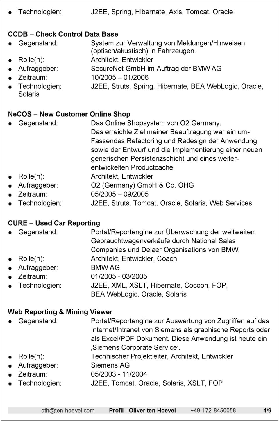 Online Shopsystem von O2 Germany.