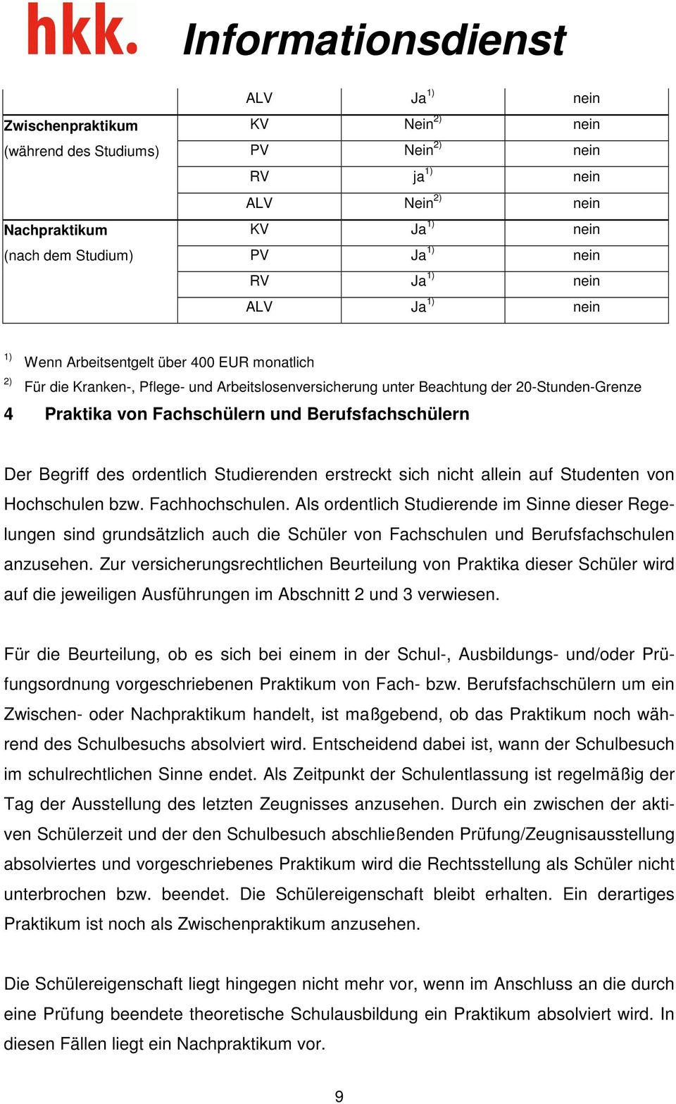 Berufsfachschülern Der Begriff des ordentlich Studierenden erstreckt sich nicht allein auf Studenten von Hochschulen bzw. Fachhochschulen.