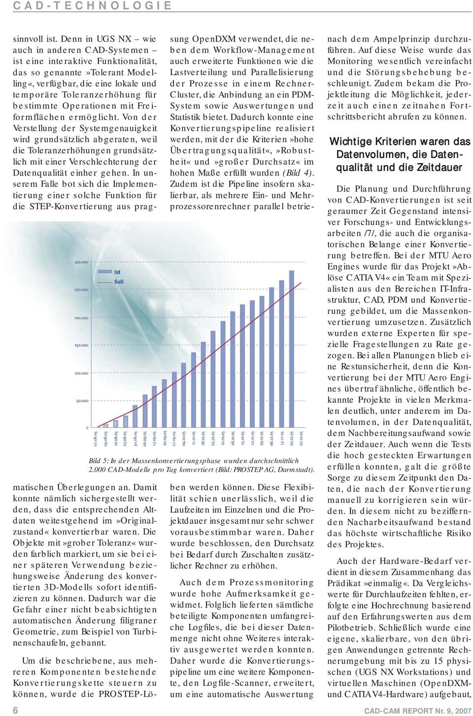 Dadurch war die Gefahr einer nicht beabsichtigten automatischen Änderung filigraner Geometrie, zum Beispiel von Turbinenschaufeln, gebannt.