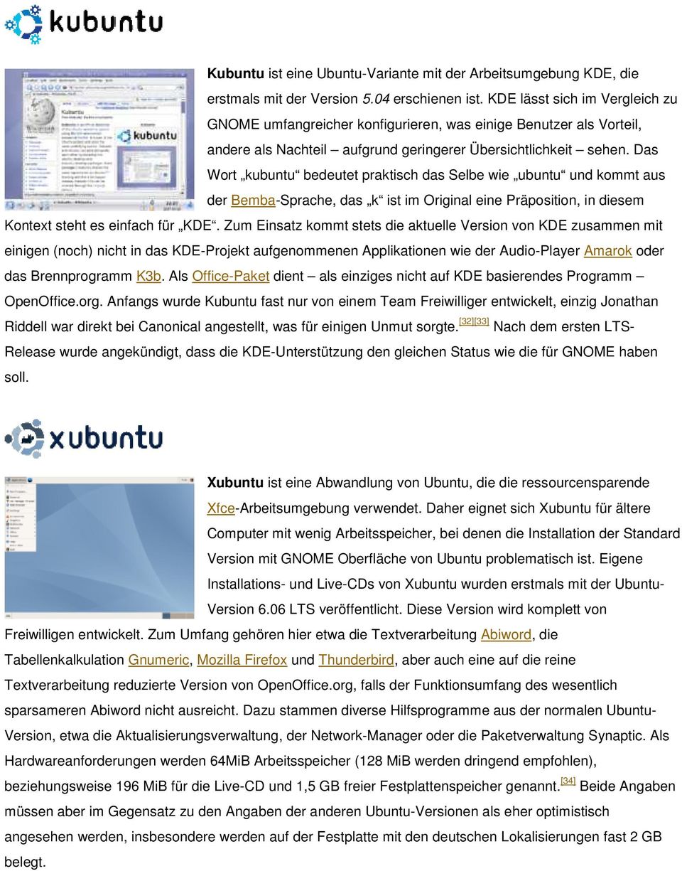 Das Wort kubuntu bedeutet praktisch das Selbe wie ubuntu und kommt aus der Bemba-Sprache, das k ist im Original eine Präposition, in diesem Kontext steht es einfach für KDE.