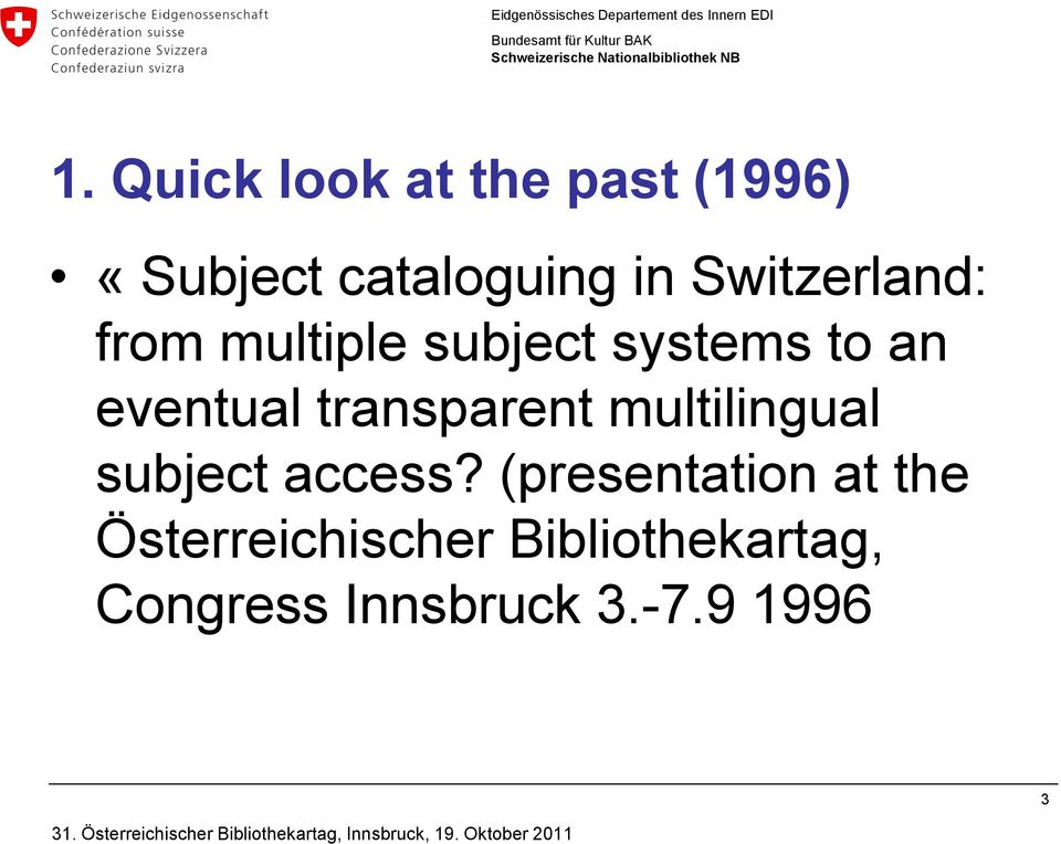 transparent multilingual subject access?