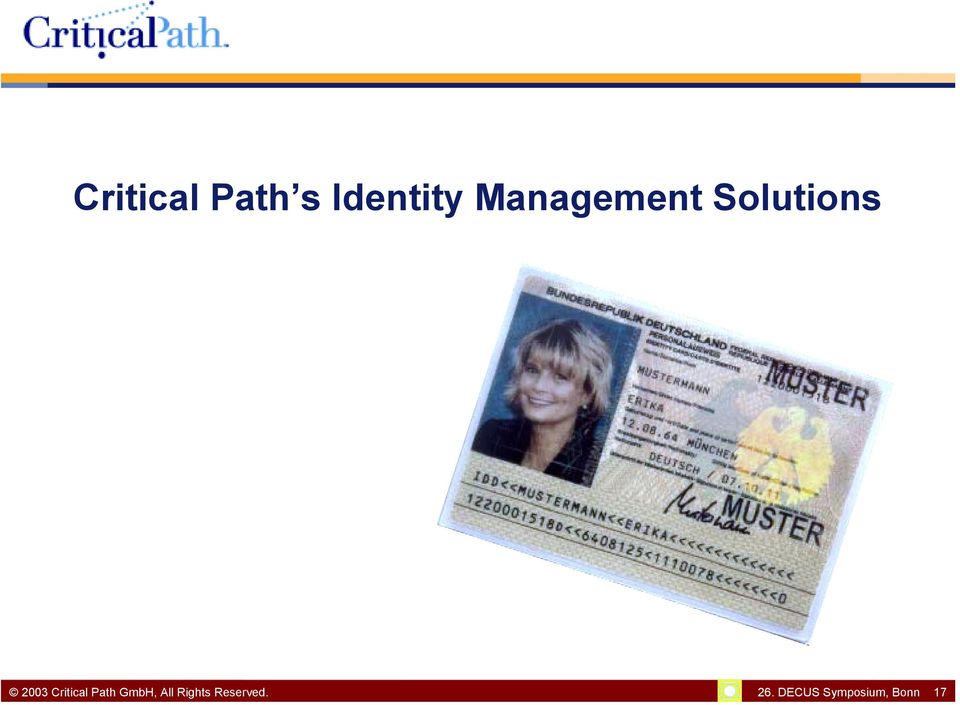 Critical Path GmbH, All