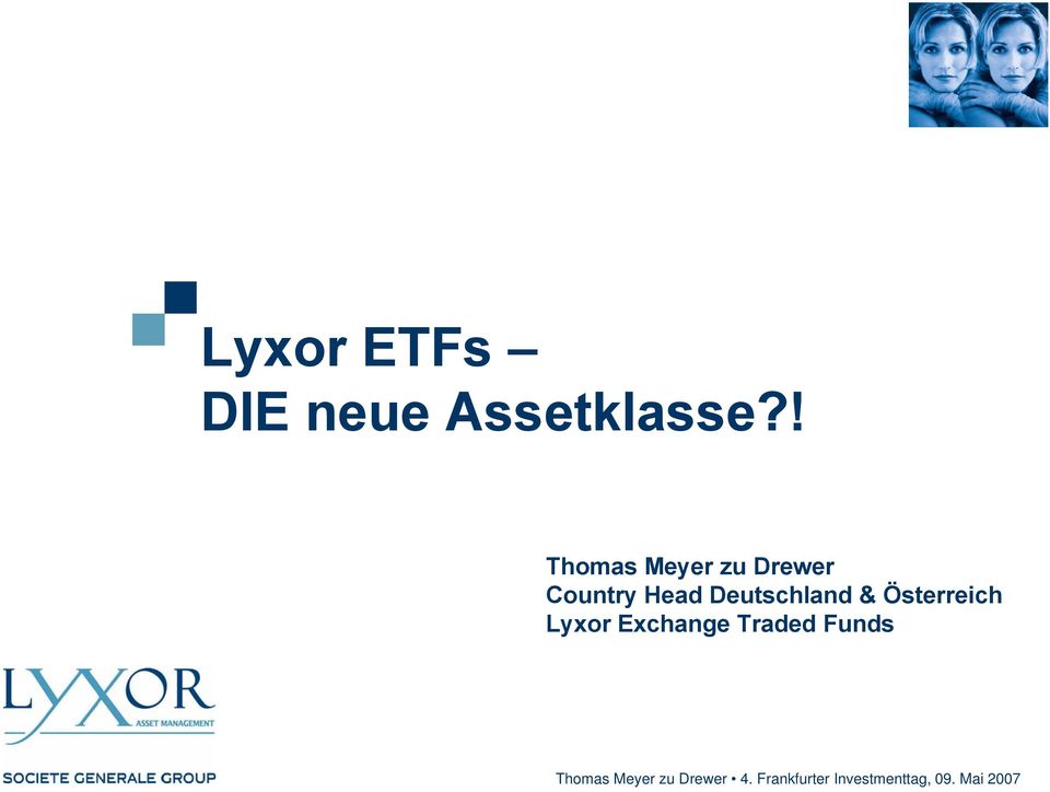 Deutschland & Österreich Lyxor Exchange Traded