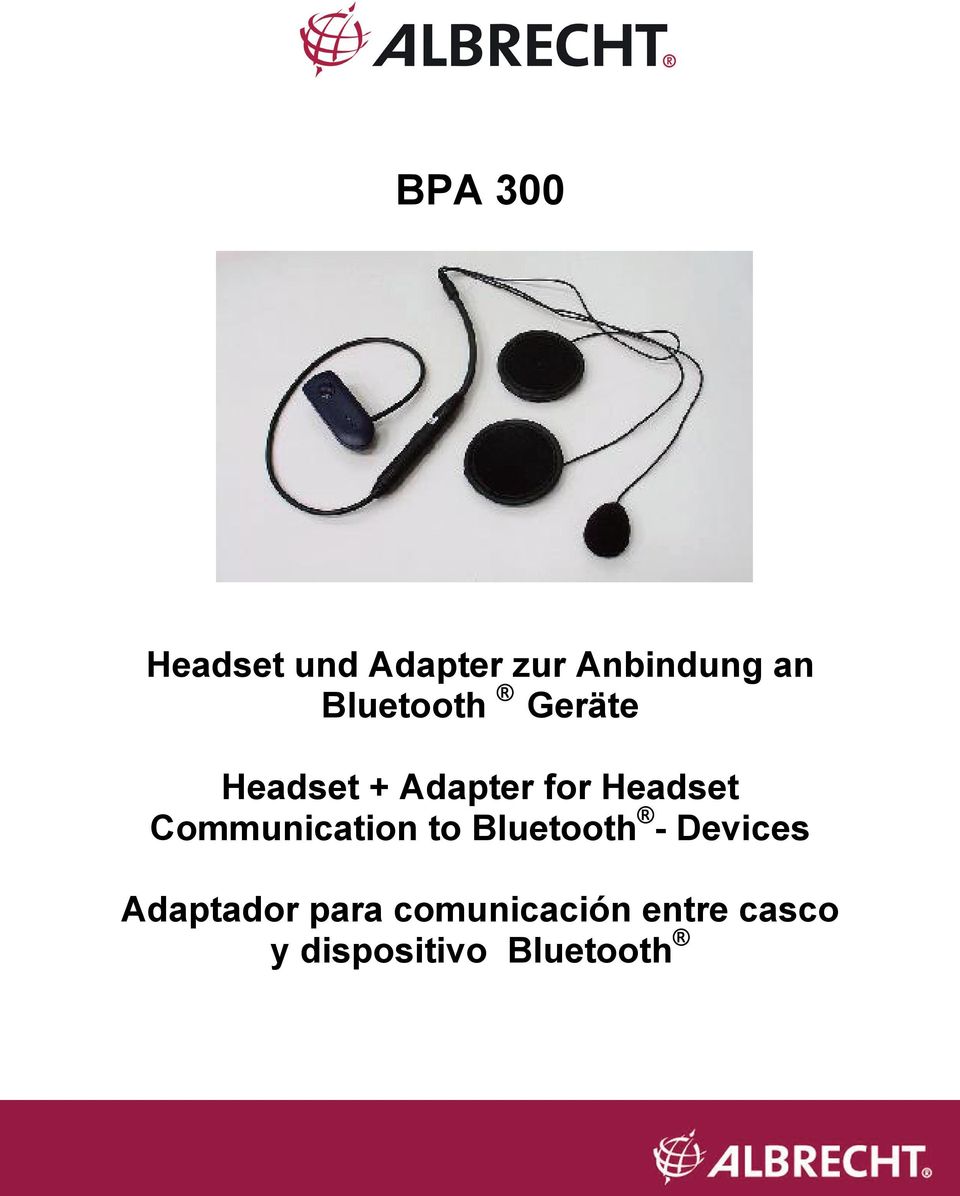 Communication to Bluetooth - Devices Adaptador