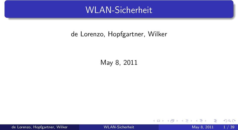 de Lorenzo, Hopfgartner, Wilker