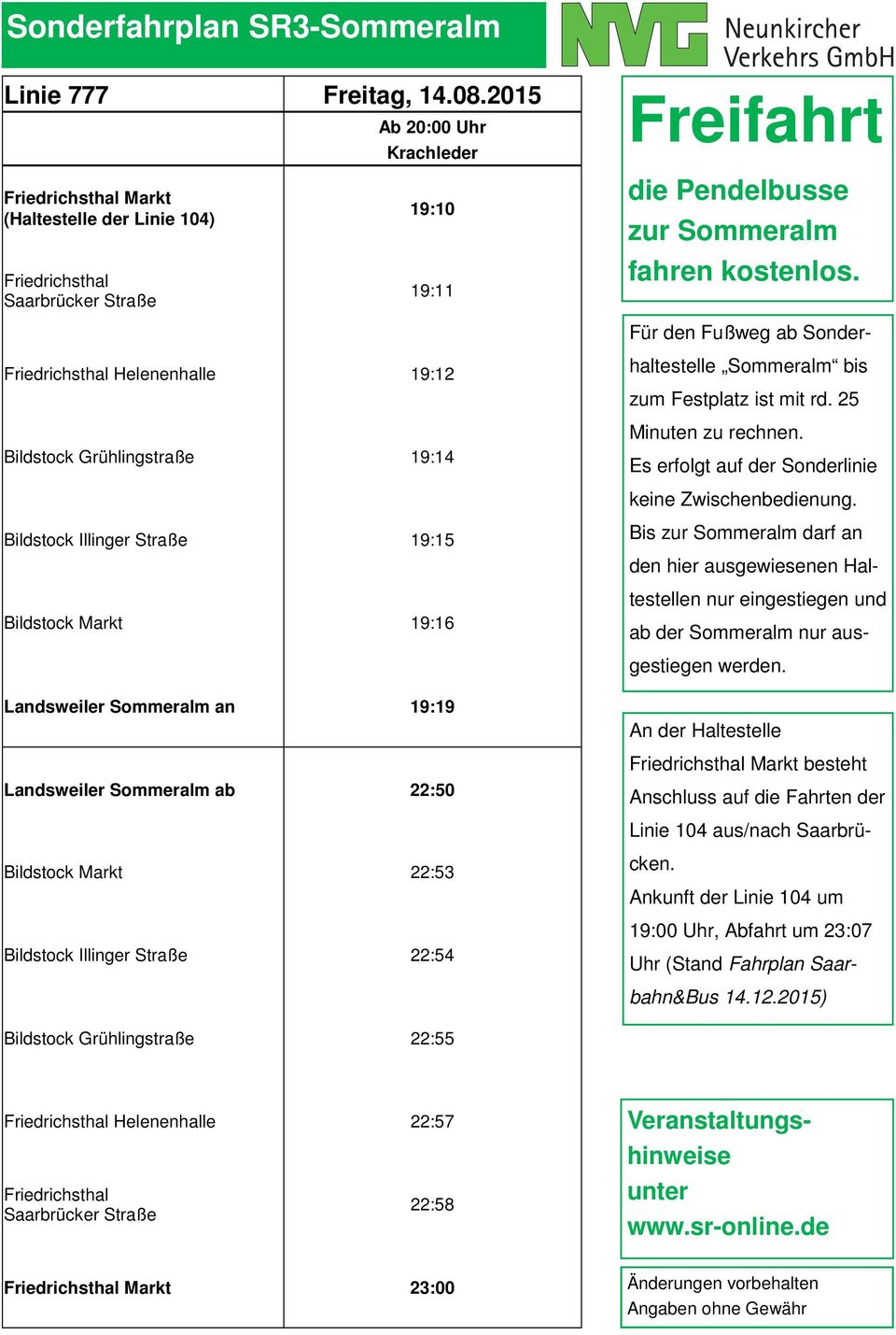 19:12 Markt besteht 19:00 Uhr,