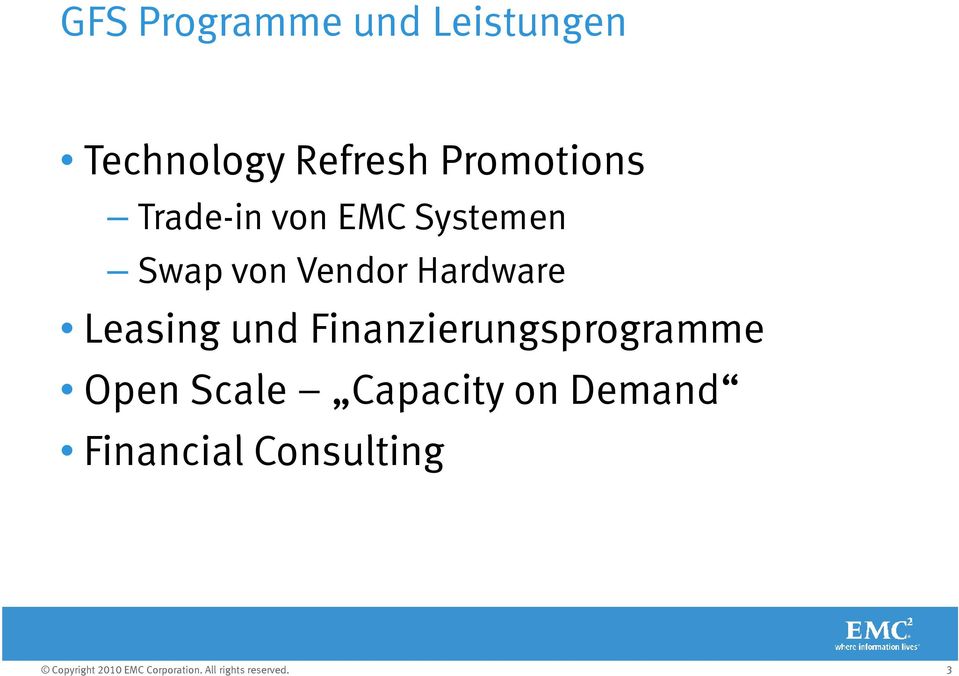 Vendor Hardware Leasing und