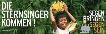 Aus der Gemeinde Sternsingeraktion 2015»Segen bringen, Segen sein!«gesunde Ernährung für Kinder auf den Philippinen und weltweit! Die 57.
