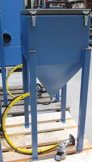 Precoat unit PCA Precoat-Anlage Typ Unit for precoat dosing in filter unit inlet Tank unit with feed hose, valve and automatic control for precoat dosing in piping/filter unit elivered with 1m feed