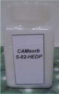 G: CAMsorb S-82-HEDP Wirkstoffkonzentration: 82 % akt. Zinkrizinoleat Lieferformen: - Pulver (fein) - Granulat No. 1 (100-500µm) - Granulat No.