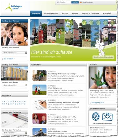 Portal der StädteRegion Aachen Einfache Anmeldung : Der Benutzer wurde nicht z.b. gegen De-Mail geprüft. Aufgrund der Identitätsungewissheit kann der Bürger nur einfache Aktionen ausführen.