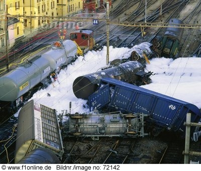 Kurzer Rückblick 8. März 1994 Affoltern ZH die Entgleisung mehrerer Bahnkesselwagen mit Leichtbenzin und Grossbrand 19.