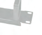39 Schrankzubehör (483 mm) Kabelmanagement Kabelführungstafel mit Stahlkabelöse Rundstahl Kabelführungstafel mit Kunststoffkabelöse Befestigungsmaß: 483 mm (19 ) Material: Stahlblech 1,5 mm Farbe: