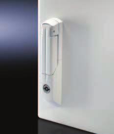 Türen/Verschlüsse Verschluss-Systeme Verschlussstangen-Sperre nach CNOMO 1) Passend für alle Verschlussstangen von TS Türen und Sichttüren mit Standard-Verschluss oder Komfortgriff.