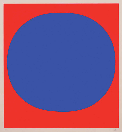 Rupprecht Geiger (1908 2009) Color in the round, 1969