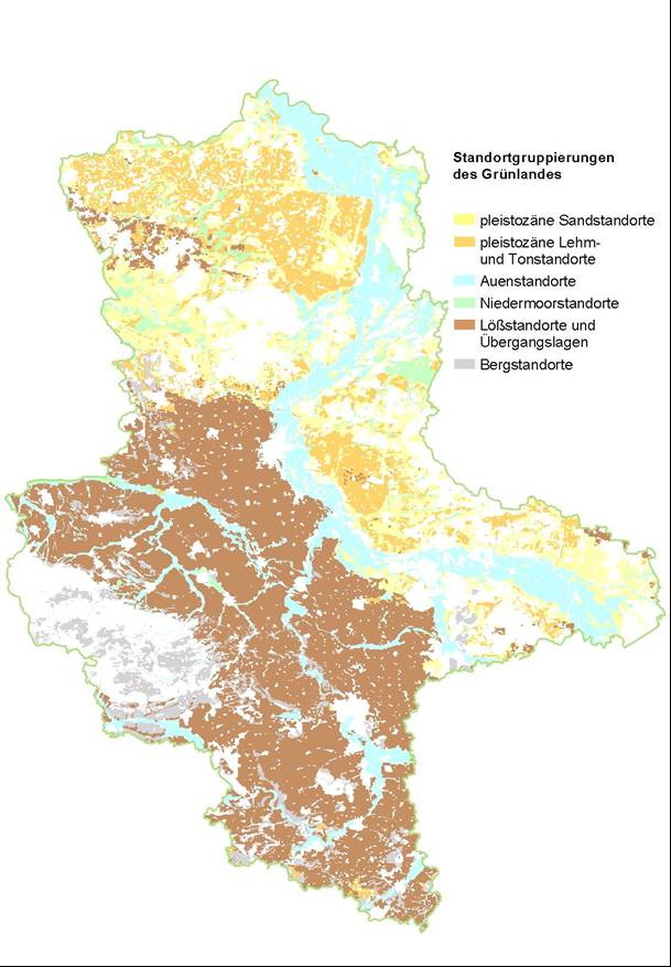 Anbaueignung von Luzerne, Luzernegras, Rotklee, Kleegras Rotklee Übergangslagen für Luzerne und Rotklee Boden und GW für Rotklee geeignet Iden Jahresmittel o C 8,8 Niederschläge mm 513 AZ 65 67