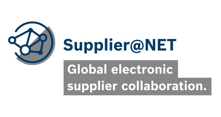 Supplier@NET Projekt von Bosch Indirektes Material und