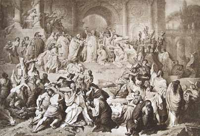 Nero und die Christen im Museum am Dom Trier Als Christenverfolger ist Kaiser Nero in die Geschichte eingegangen.