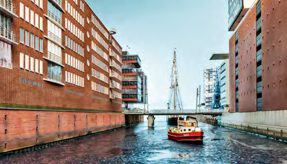 Hamburgs beste Lage für Büros und zum Wohnen mit grandiosem Ausblick: die Kehrwiederspitze.