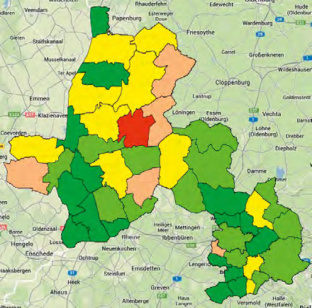 IHK-Standortmonitor Standortcheck vor Ort Anbindung an den Luftverkehr Anbindung an den Luftverkehr für ihr Unternehmen einschätzen und wie zufrieden sie aktuell mit ihr sind.