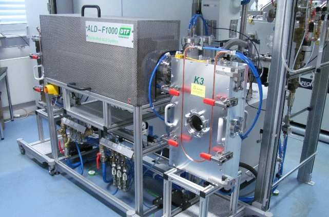 5. ALD-Technologie im Fraunhofer IKTS F 1000 Horizontaler Heißwandreaktor Innendurchmesser: 100 mm Ofen: - 3 Zonen - konst.