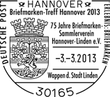 3. philatelistische stempel sonderstempel - Neuheiten 56564 NEUWIED - 3.3.2013 Stempelnr.