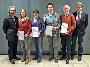 Diemelbote Nr. 8 Sport 17 DLRG Bad Wünnenberg erwartet arbeitsreiches Jahr Bad Wünnenberg. Bei der Generalversammlung der DLRG Bad Wünnenberg im Gasthof Kastanienbaum konnte der 1.