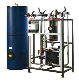 ThermoClean Trinkwassererwärmungssystem zur Verhinderung von Legionellenwachstum durch thermische Desinfektion Beschreibung / Anwendung Mit den ThermoClean -Systemen bietet Danfoss eine kompakte und