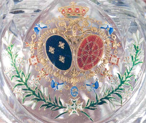 Kaiser Napoléon III. um 1850. Seine Methode ist, da Musterbücher fehlen, die einzig brauchbare. Noch dazu weil er seine Datierungen auch mit den Prägejahren der Medaillen belegen kann. [ ] Abb.