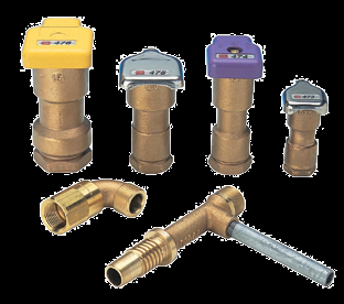 Serie Schnellkupplungen 20 mm und 25 mm Grundausstattung, Vinyl, Brauchwasser Toro Schnellkupplungsventile sind für eine haltbare und tägliche Verwendung in Projekten ausgelegt, bei denen ein