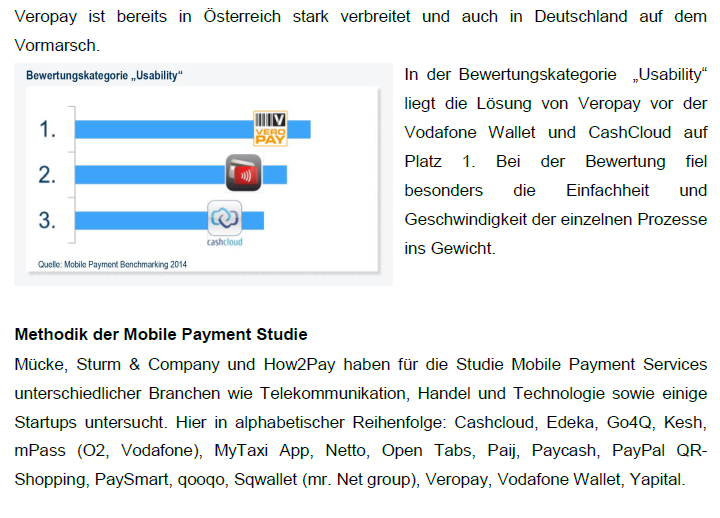 MOBILE PAYMENT BENCHMARKING 1.