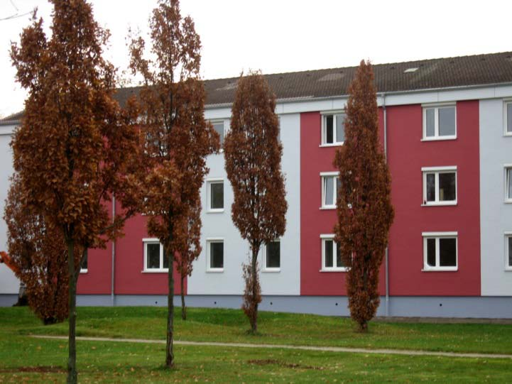 Kostenanalyse im Detail: Altbausanierung Schlesierstraße, Ludwigshafen 15 WE 3 Hauseingänge 984 m² zum Teil Grundrisse verändert neue Balkone,