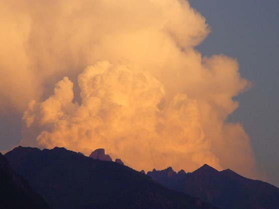 Konvektive Wolken Photo: M. Quante Photo: M.