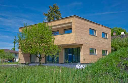 Einfamilienhaus Welte-Weiss in Sulz Bauherr Josefine Weiß und Johannes Welte Planung Haller + Partner Fertigstellung