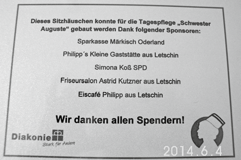 Seite 2 / 01.07.2014 Informatives Letschiner Rundschau / 9. Jahrgang Liebe Bürgerinnen und Bürger, in der Gemeinde Letschin gehen immer wieder anonyme Anzeigen ein.