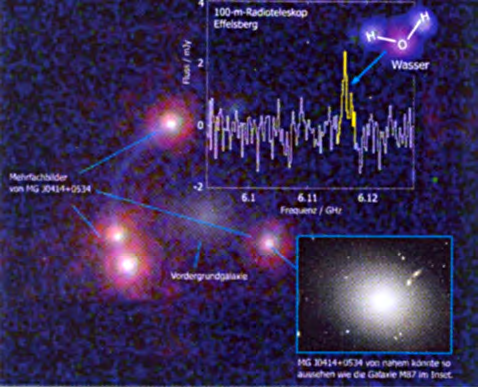 Himmelspolizey, 29, Januar 2012 19 mm!!! Bild 5 zeigt den Ausschnitt einer Radiokarte der Milchstraße im Sternbild Cassopeia bei 11cm Wellenlänge (2,7 GHz), die von Effelsberg aufgenommen wurde.