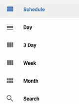 Organisieren Jederzeit erledigen Organisieren Uhr Kalender Corporate Sync Büronetzwerk Google Drive Drucken Uhr So geht s: Apps > Uhr Optionen Alarm Tippen Sie auf.