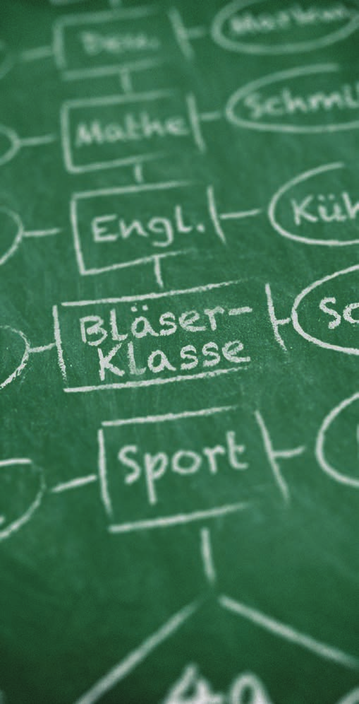 Argumente für die BläserKlasse Die BläserKlasse fügt sich als Baustein harmonisch in die Schul- oder Vereinsorganisation ein.