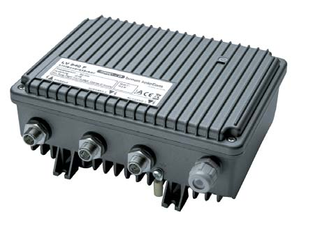 Linien- und Verteilverstärker / Trunk and distribution amplifiers 83 Linienverstärker 862 MHz und 1 GHz / Trunk amplifiers 862 MHz and 1 GHz Leistungsmerkmale der LV- Verstärkerserie