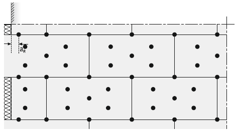 Abbildung 4 Dübelschema: 10 Stück/m² Abbildung 5 Dübelschema: 12 Stück/m²