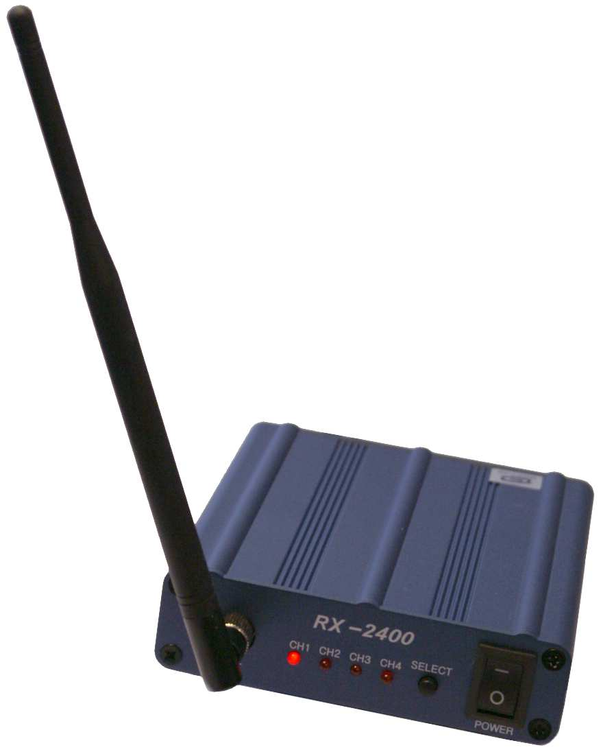 RX-2400U 4 Kanal 2,4 Ghz AV Empfänger mit USB 2.