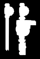 Pumpen-Armaturengruppen Pumpen-Armaturengruppe mit Rücklaufverschraubung Bestehend aus: 1 St. Pumpen-Kugelhahn mit Schwerkraftbremse und rotem Thermometergriff, 1 St.