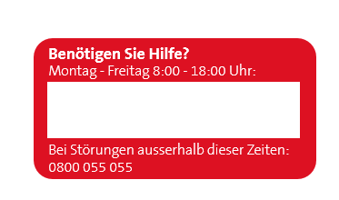 Beschriftung von Cisco und Centro Business 30 > Kleber können im Partnershop bestellt