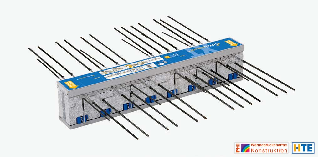 Isokorb XT 120 mm XT d = 120 mm Als Erfinder und Innovator für Lösungen im Bereich von Wärmebrücken bei auskragenden Bauteilen definiert Schöck den Stand der Technik immer wieder neu.