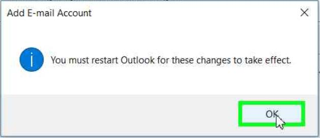 Je nach Verbindung kann es ein paar Minuten dauern bis Outlook die Verbindung zu Ihrer Mailbox hergestellt hat.