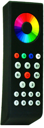 2 Eigenschaften RGBW Touch Funk Controller Mit dem RGB Touch Funk Controller können sie bis zu 30 Empfänger (größere auf Anfrage) in einem Umkreis bis ca.