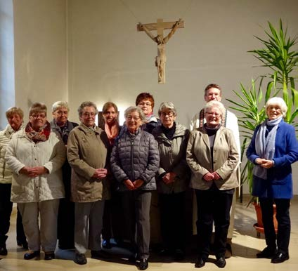 40 Jahre kfd Wollmesheim Die katholische Frauengemeinschaft in Wollmesheim feiert am Sonntag, 6.