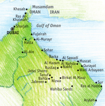 Sultanat Oman zwischen gestern und heute Gruppenreise, siehe Termine im Preisteil 1. Tag Muscat Ankunft in der Hauptstadt des 1001-Nacht-Landes Oman und Transfer in Ihr Stadthotel. 2.